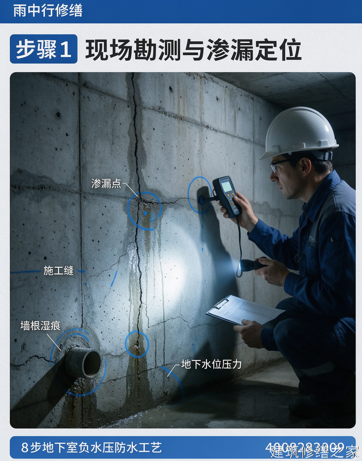 2026/9江门江海区地下室堵漏注意事项